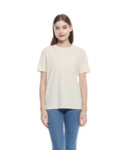 Kaos Polos Wanita SnR Oblong Polos Lengan Pendek 2301