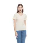 Kaos Wanita SnR Oblong Polos Slim Fit